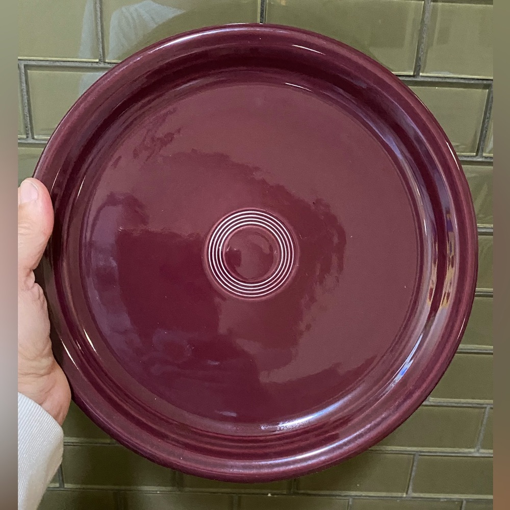 Fiestaware Bistro Dinner Plate - Claret
